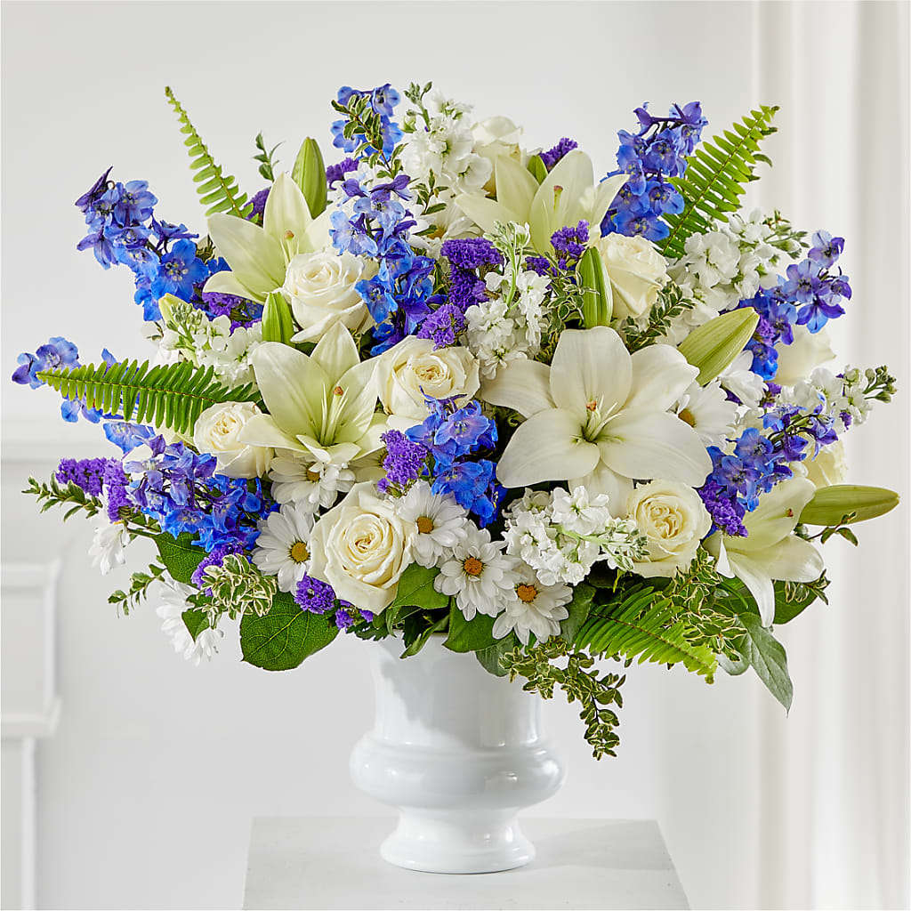 Expressions of Hope Urn Arrangement – Village Bloom Florist, Folsom LA