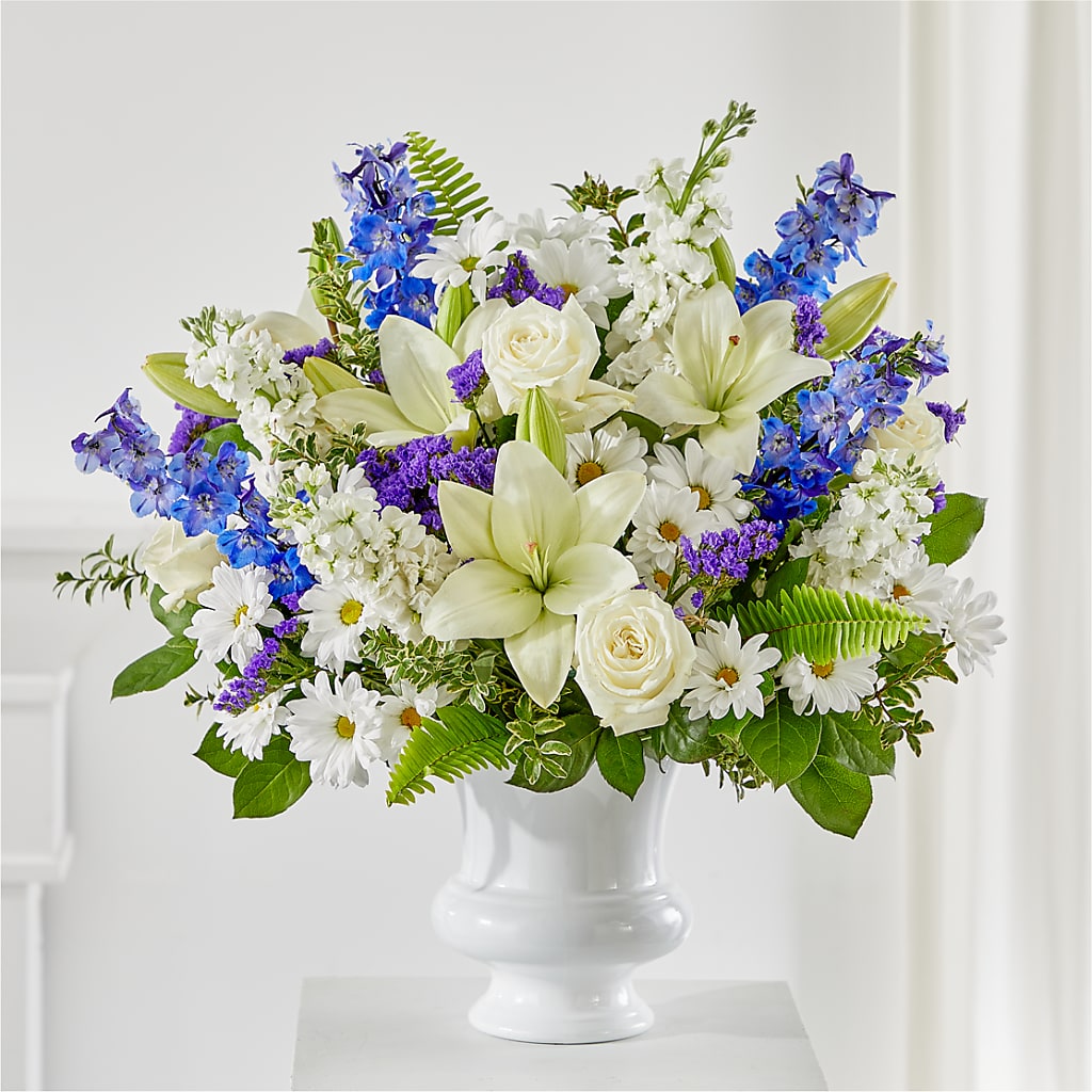 Expressions of Hope Urn Arrangement – Village Bloom Florist, Folsom LA