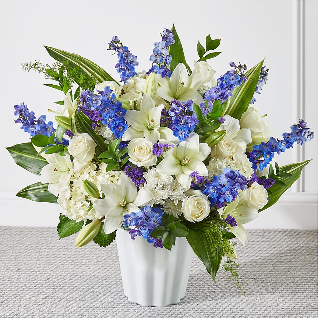 Take Comfort Floor Basket – Village Bloom Florist, Folsom LA