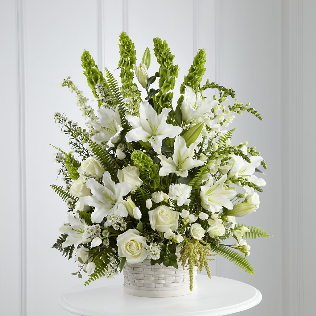 In Our Thoughts Arrangement – Village Bloom Florist, Folsom LA