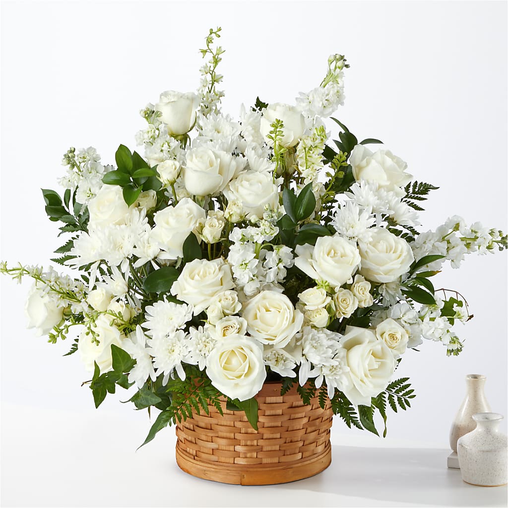 Heartfelt Condolences Arrangement – Village Bloom Florist, Folsom LA