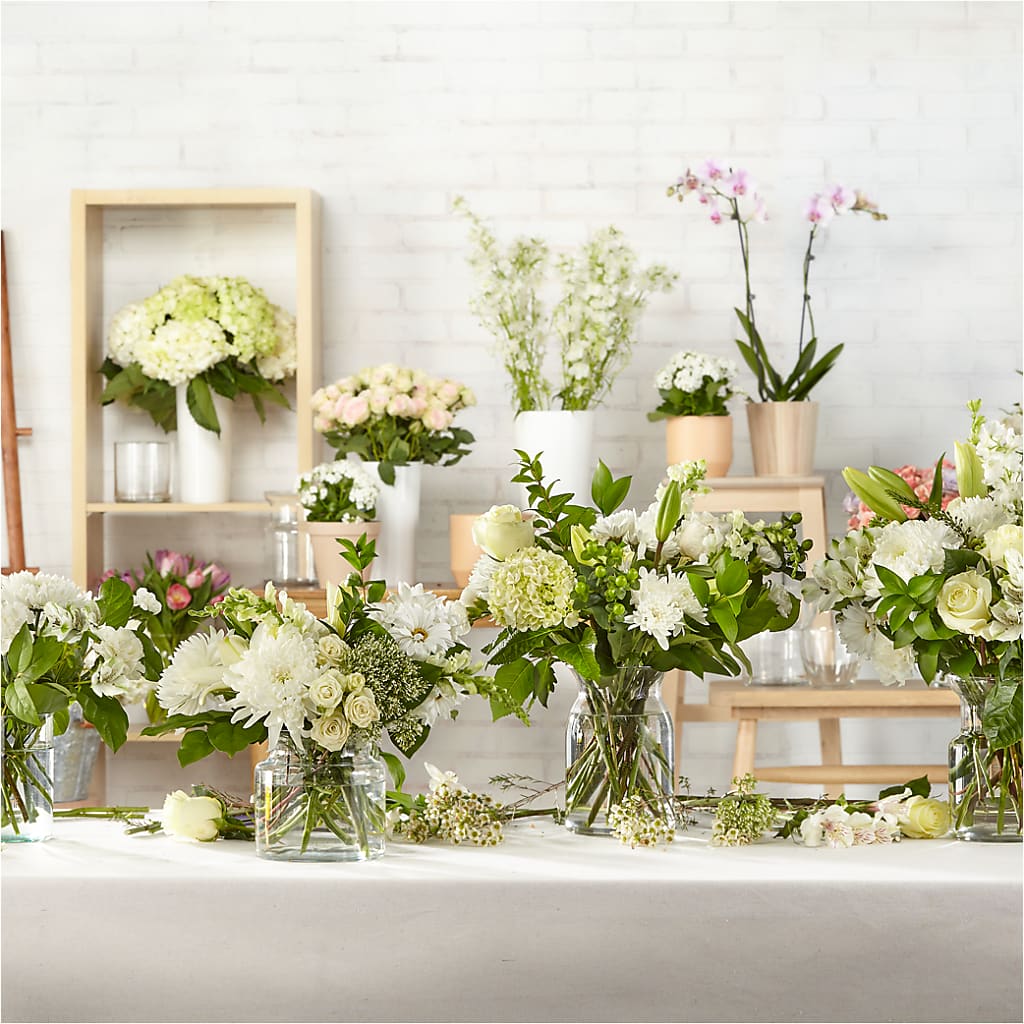 Classic Ivory – A Florist Original – Village Bloom Florist, Folsom LA