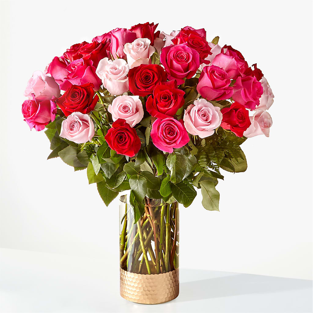 Love Notes Rose Bouquet – Village Bloom Florist, Folsom LA