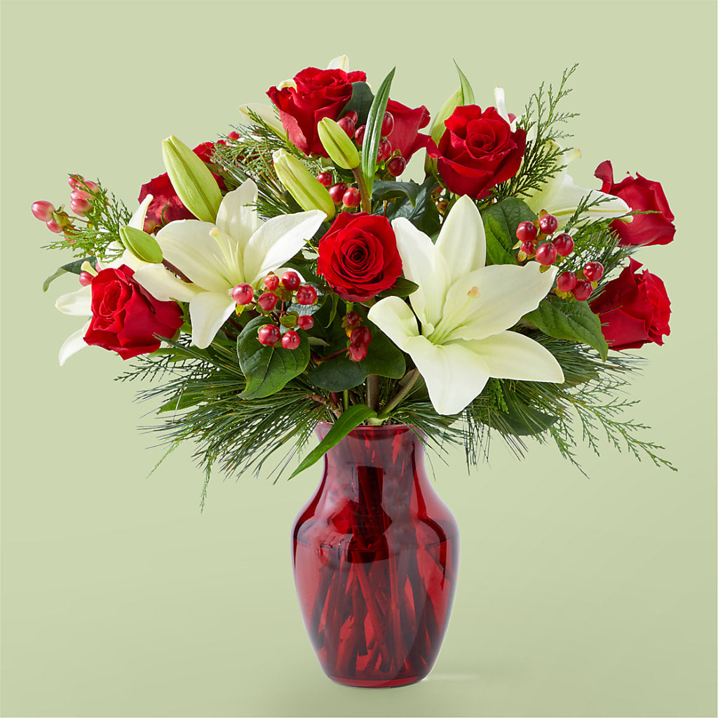 Evergreen Delight Bouquet – Village Bloom Florist, Folsom LA