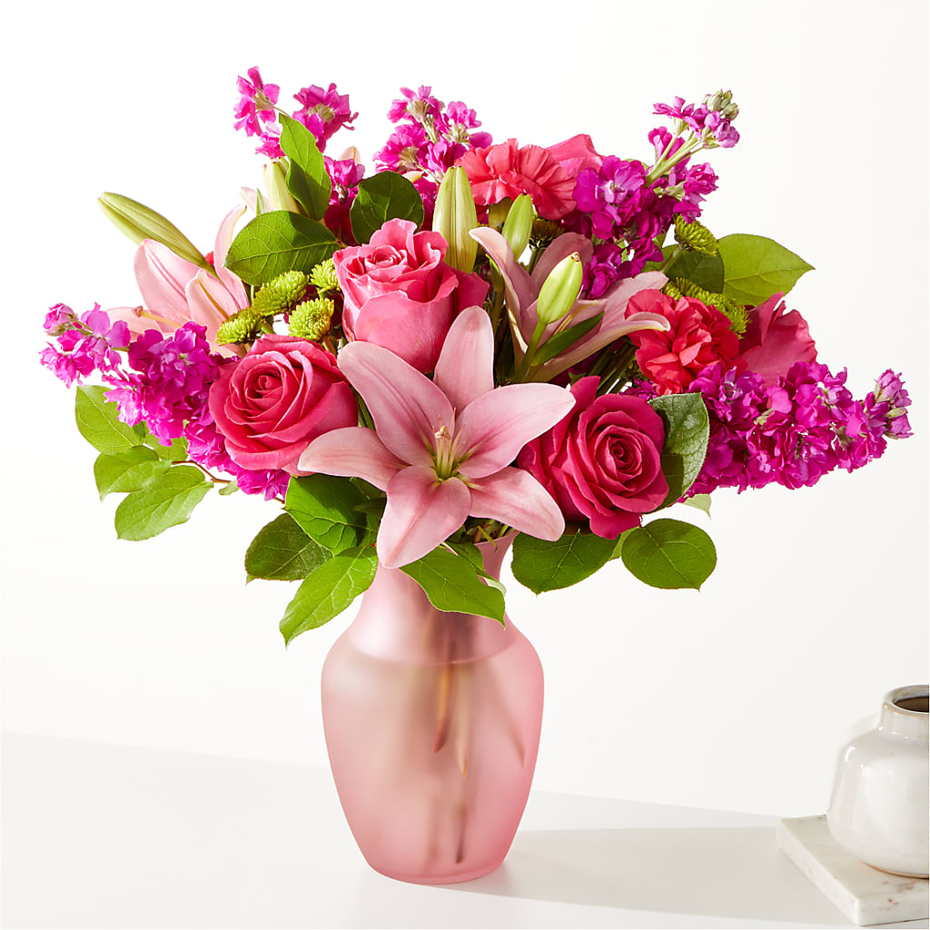 Watermelon Crush Bouquet – Village Bloom Florist, Folsom LA