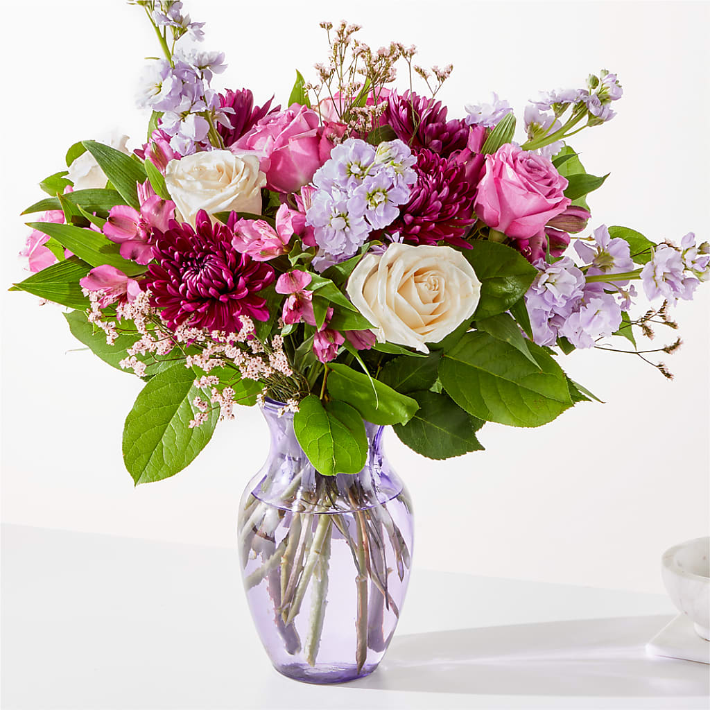 Amethyst Dreams Bouquet – Village Bloom Florist, Folsom LA