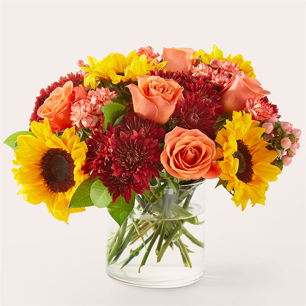 September Sunset Bouquet – Village Bloom Florist, Folsom LA