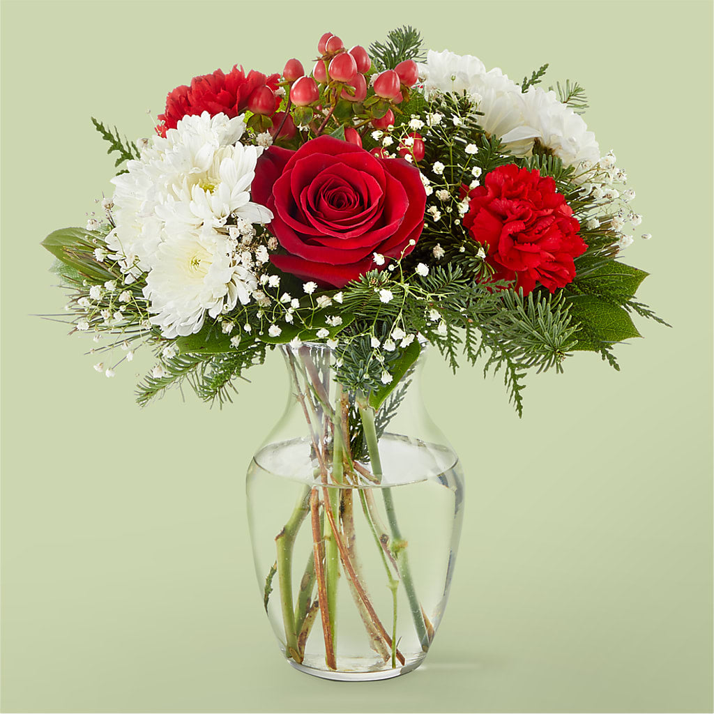 Chance of Flurries Bouquet – Village Bloom Florist, Folsom LA