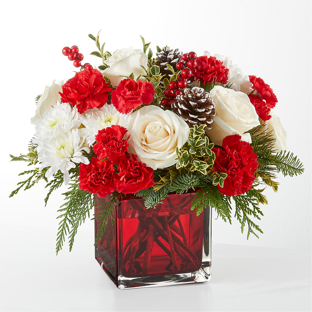 Christmas Market Bouquet – Village Bloom Florist, Folsom LA