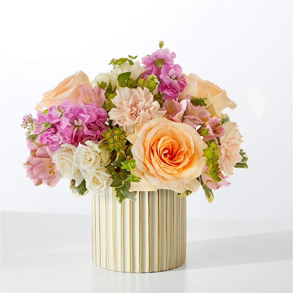 Paradise Bouquet with Ivory Vase – Village Bloom Florist, Folsom LA