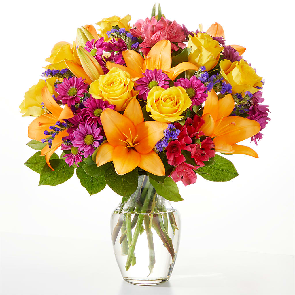 Colorful Visions Bouquet – Village Bloom Florist, Folsom LA