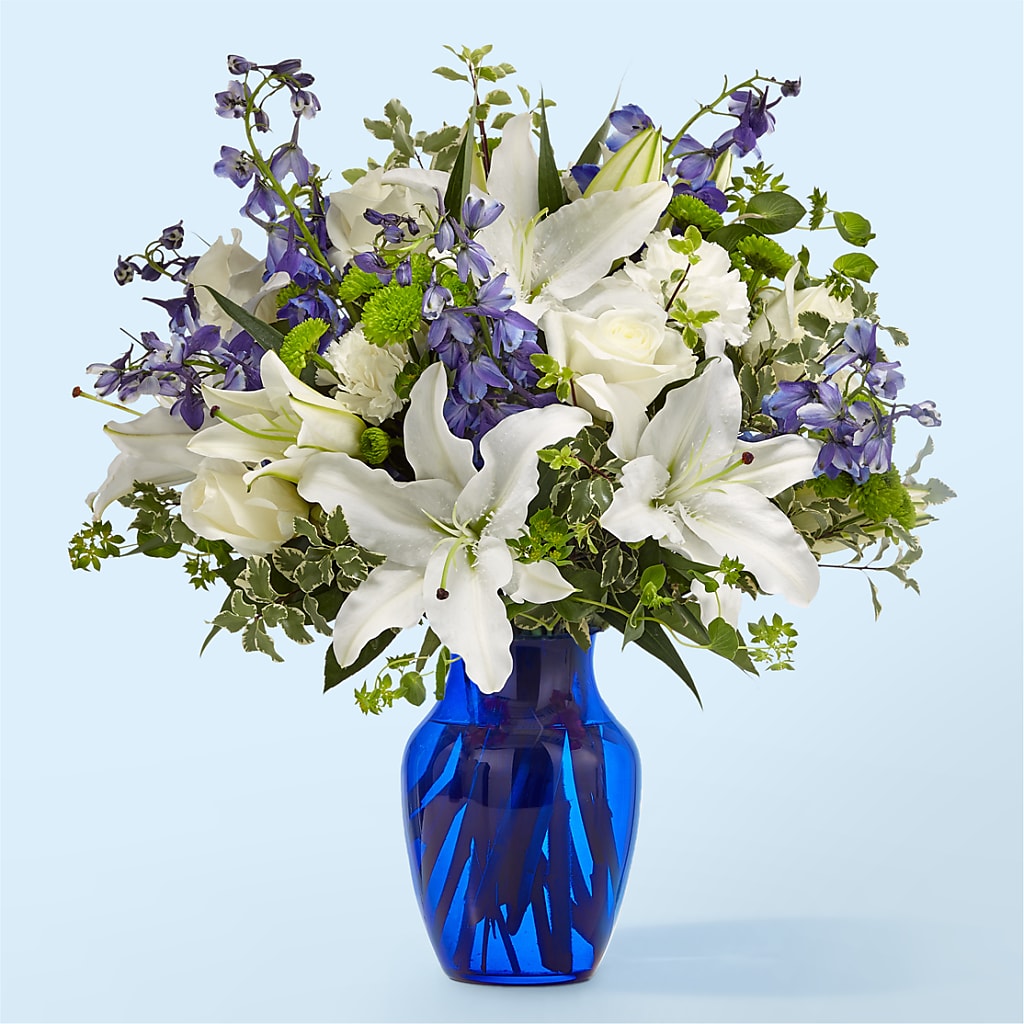 Santorini Bouquet – Village Bloom Florist, Folsom LA