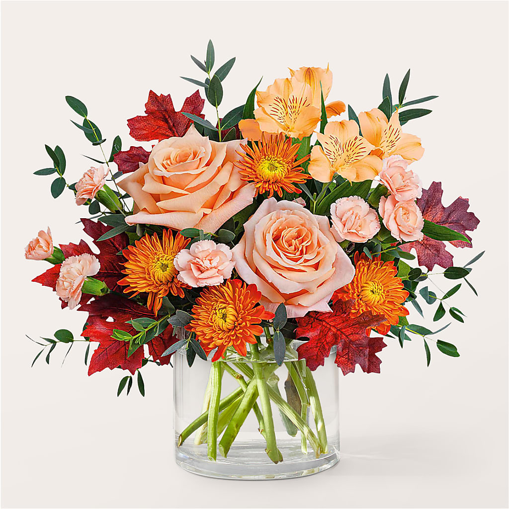 Spiced Latte Bouquet – Village Bloom Florist, Folsom LA