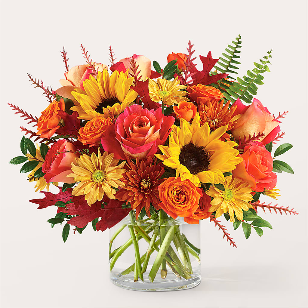 Fall Campfire Bouquet – Village Bloom Florist, Folsom LA