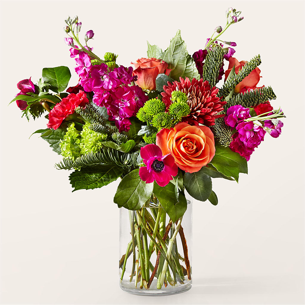 All the Tinsel Bouquet – Village Bloom Florist, Folsom LA