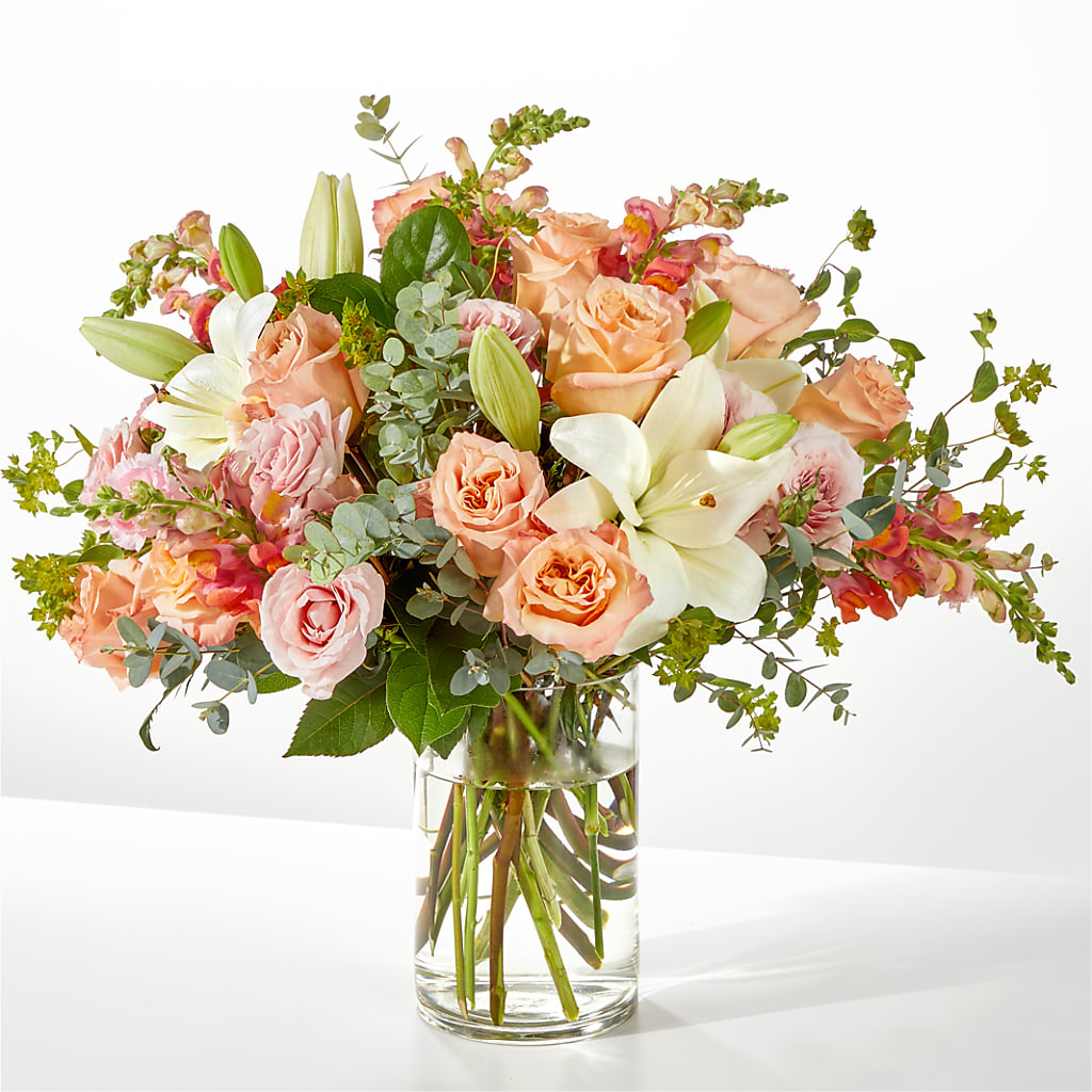 Grapefruit Splash Bouquet – Village Bloom Florist, Folsom LA