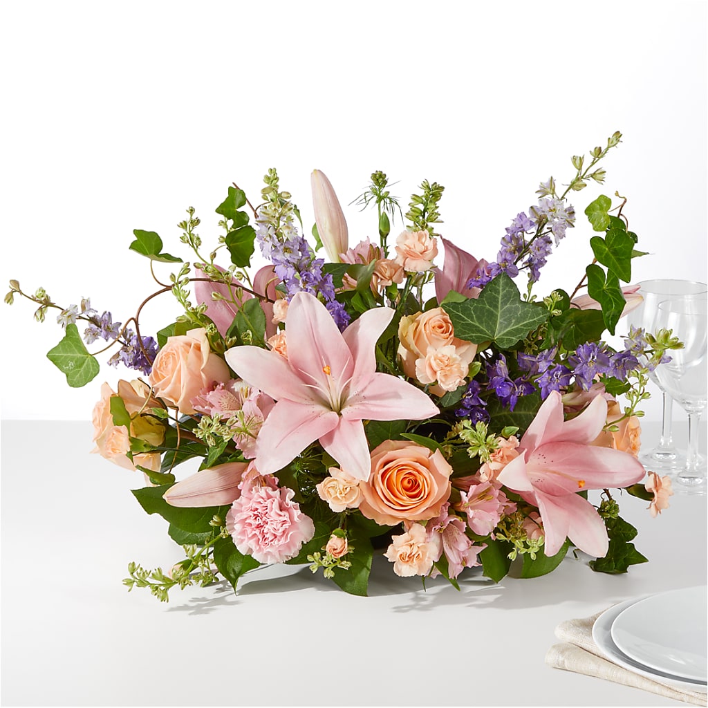 Blossom Time Centerpiece – Village Bloom Florist, Folsom LA