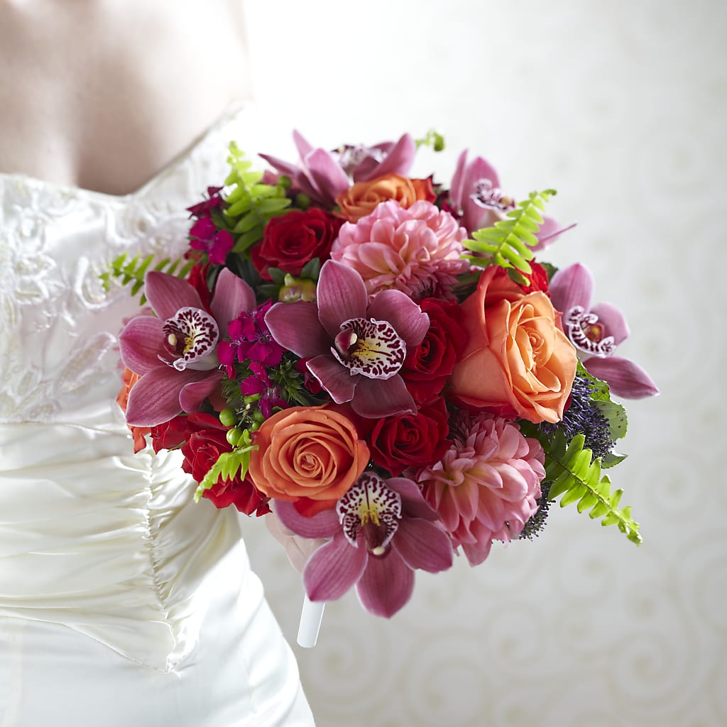 Brilliant Blossoms Bouquet – Village Bloom Florist, Folsom LA