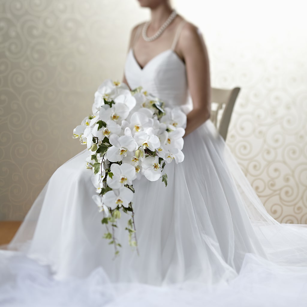 Classic White Bouquet – Village Bloom Florist, Folsom LA