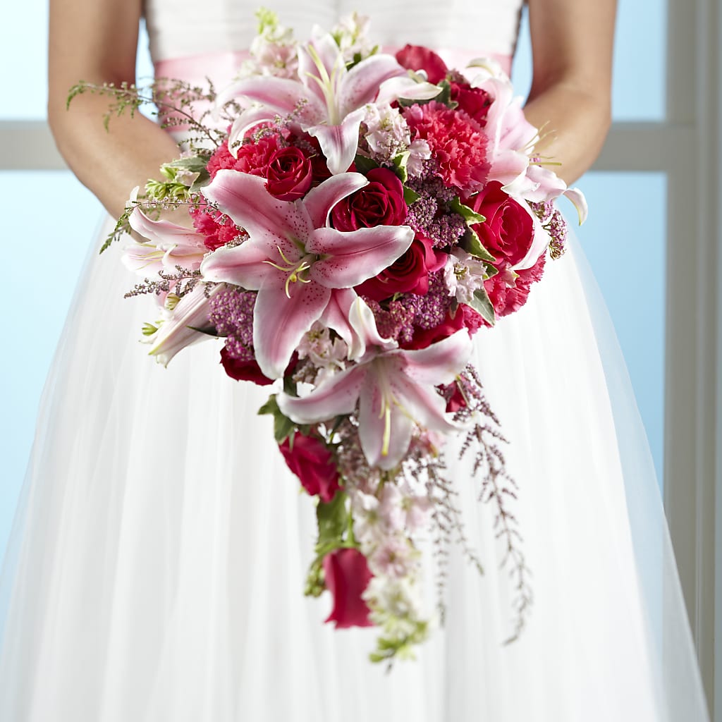 Lily & Rose Bouquet – Village Bloom Florist, Folsom LA