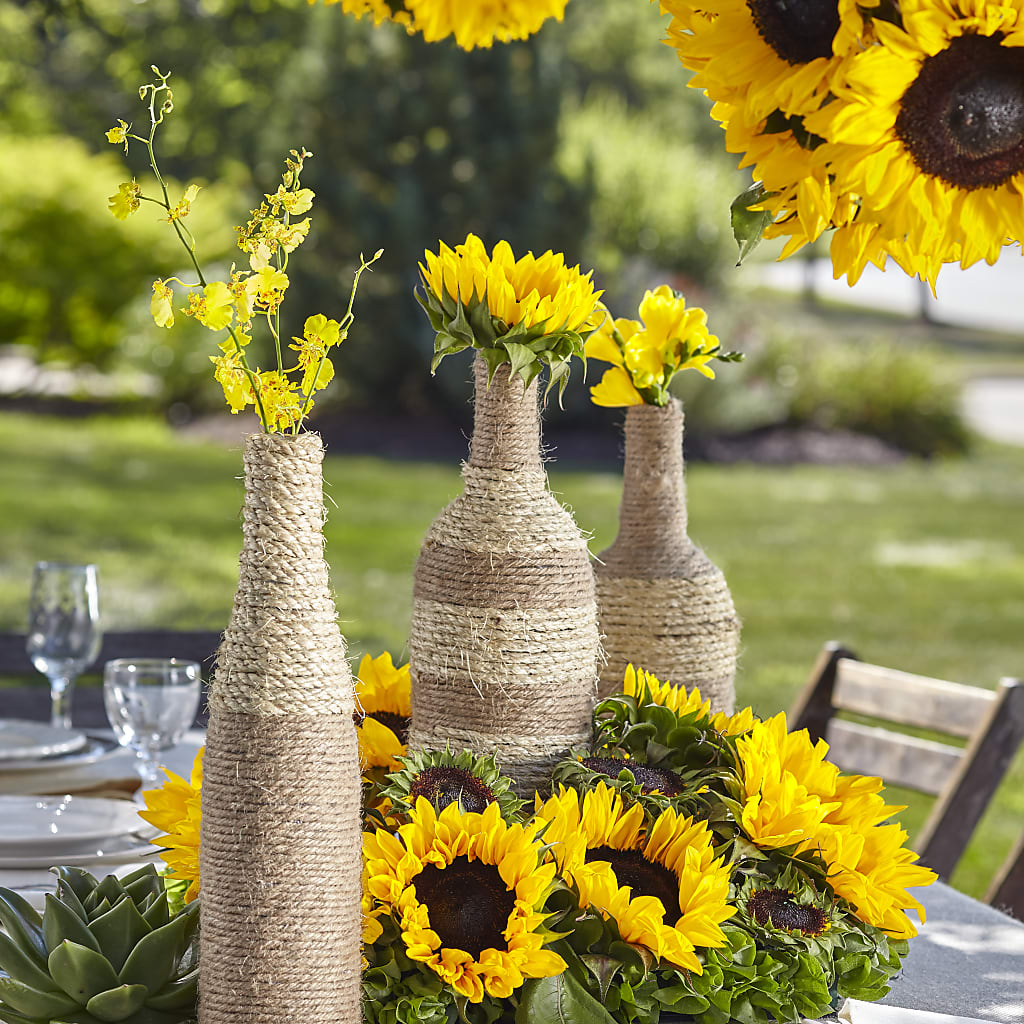 Sublime Garden Centerpiece – Village Bloom Florist, Folsom LA