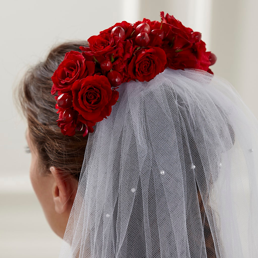 Heart's Happiness Hair Decor – Village Bloom Florist, Folsom LA