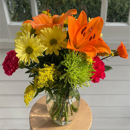 Bold & Bright – A Florist Original –  Village Bloom Florist, Folsom LA