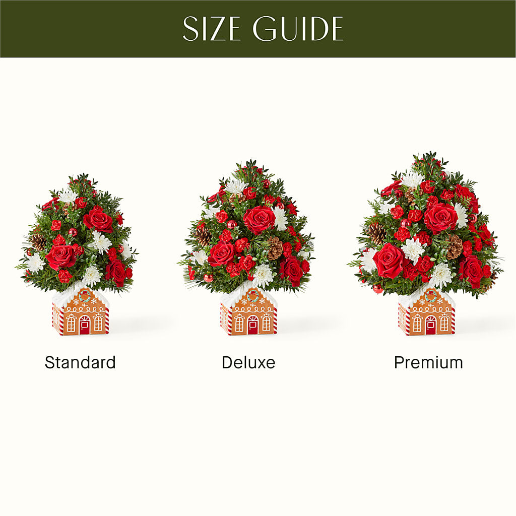 Spiced Gingerbread Tree –  Village Bloom Florist, Folsom LA