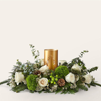 Chestnuts Roasting Centerpiece –  Village Bloom Florist, Folsom LA