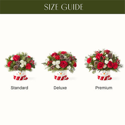 Jolly Snowman Bouquet –  Village Bloom Florist, Folsom LA