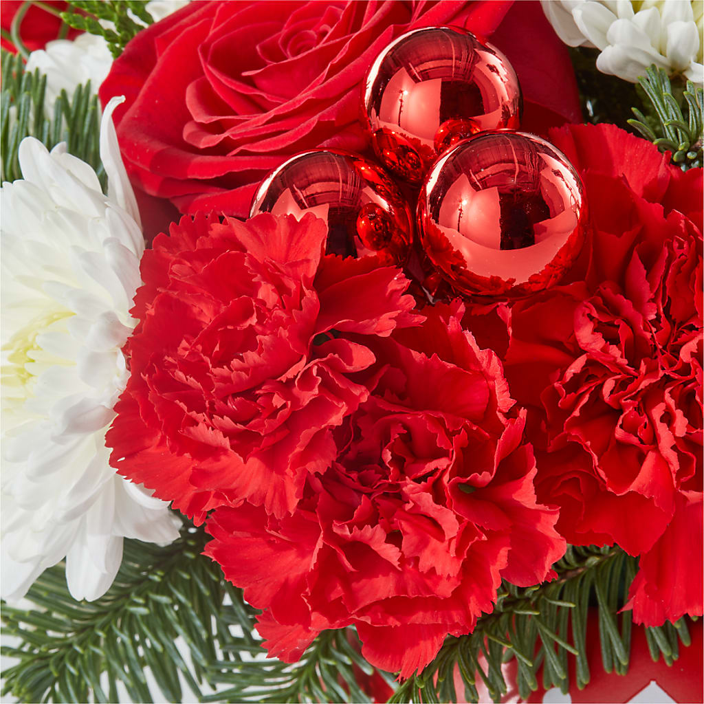 Cheer in the Air Ornament –  Village Bloom Florist, Folsom LA