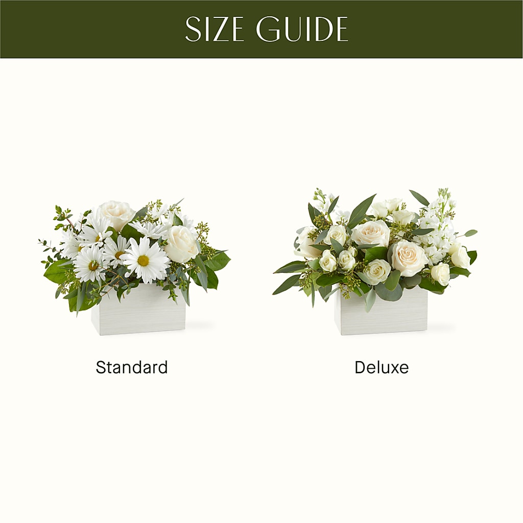 Fresh Linen Box Bouquet –  Village Bloom Florist, Folsom LA