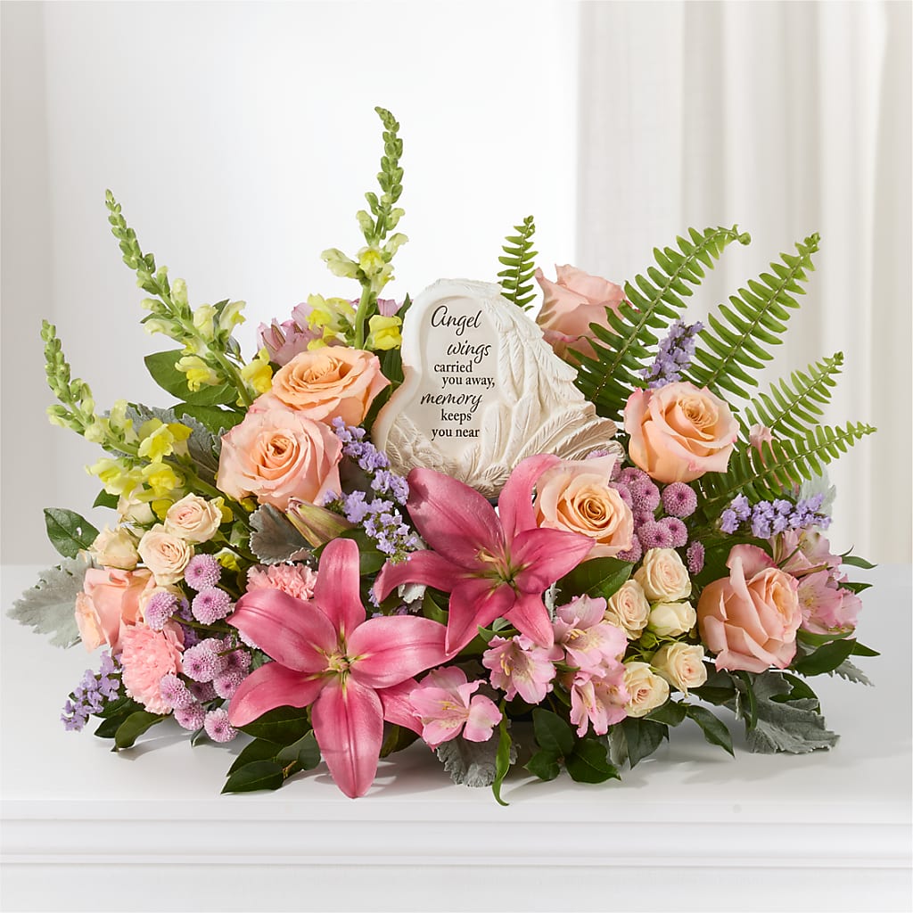 Gentle Light Arrangement –  Village Bloom Florist, Folsom LA