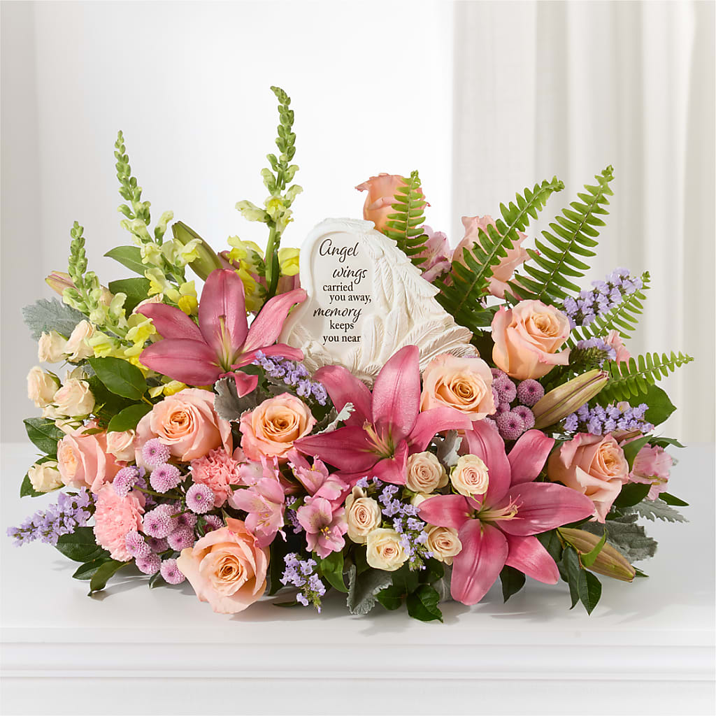 Gentle Light Arrangement –  Village Bloom Florist, Folsom LA