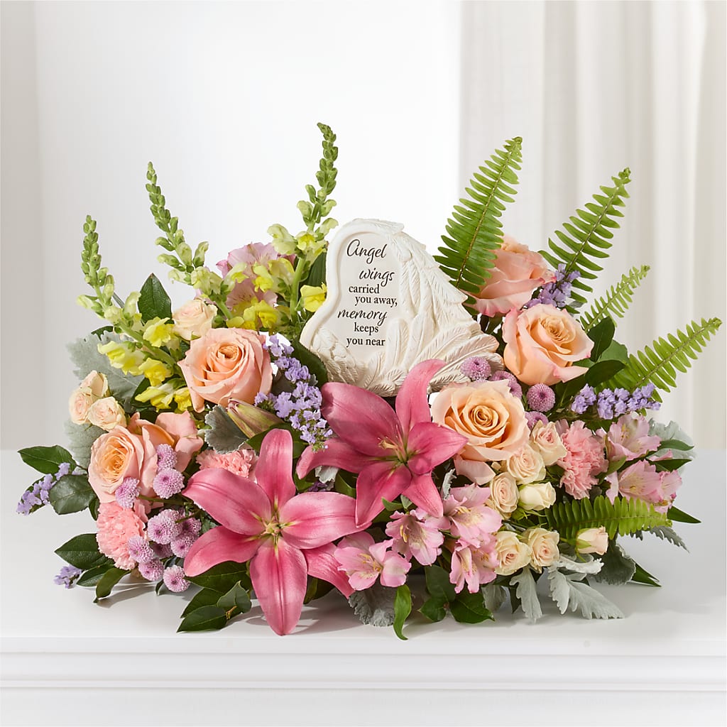 Gentle Light Arrangement –  Village Bloom Florist, Folsom LA