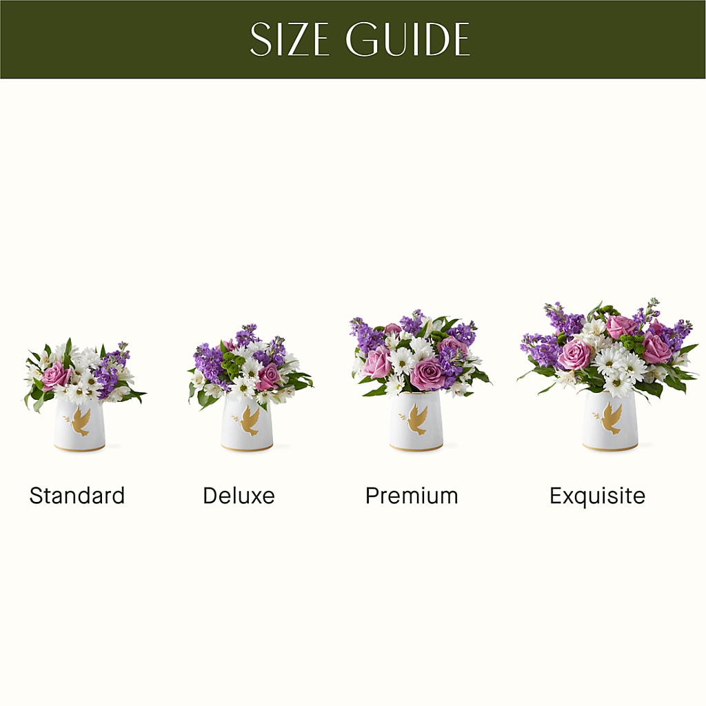 Garden of Peace Bouquet –  Village Bloom Florist, Folsom LA