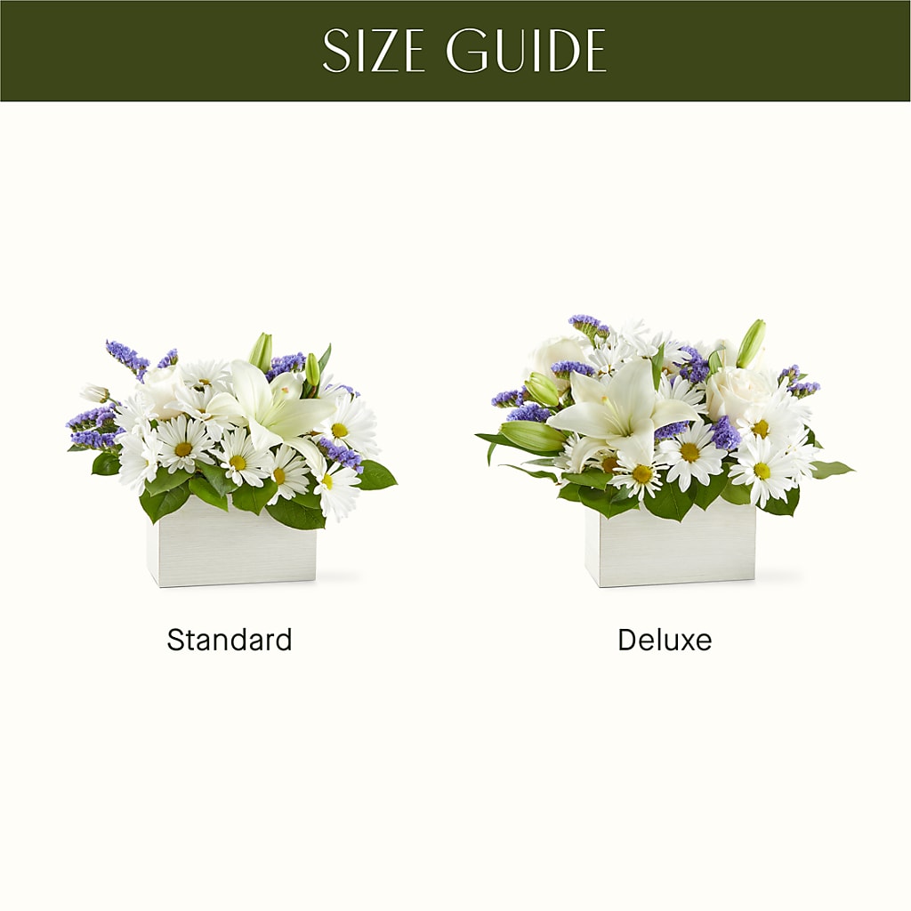 Beyond Blue Box Bouquet –  Village Bloom Florist, Folsom LA