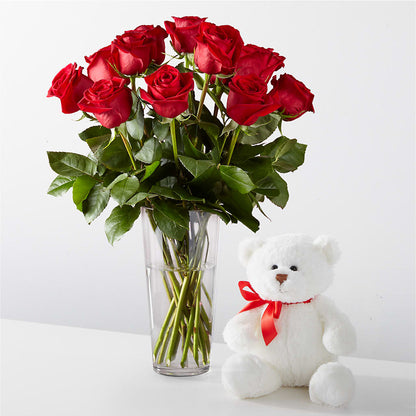 Romantic Long Stem Red Rose Bouquet Bundles –  Village Bloom Florist, Folsom LA