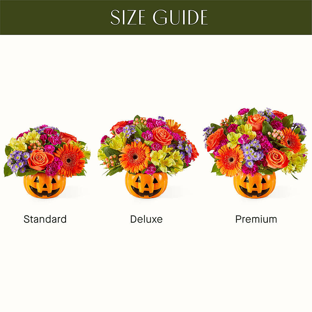 Tricks & Treats Pumpkin –  Village Bloom Florist, Folsom LA