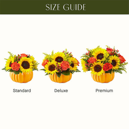 Pick of the Patch Pumpkin Bouquet –  Village Bloom Florist, Folsom LA