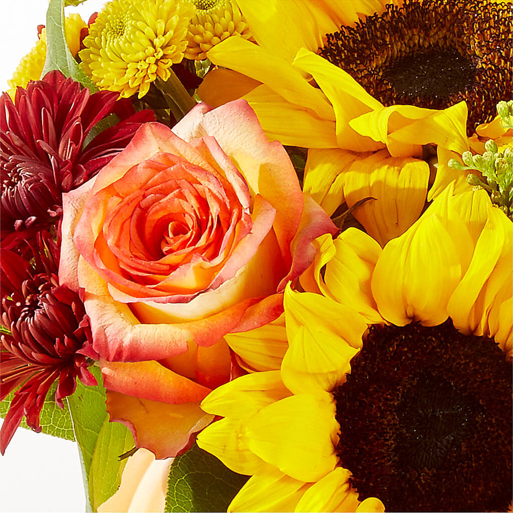 Golden Gourd Pumpkin Bouquet –  Village Bloom Florist, Folsom LA