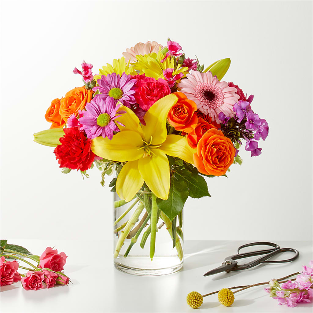 Cue the Confetti - A Florist Original –  Village Bloom Florist, Folsom LA
