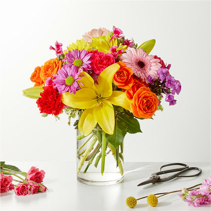 Cue the Confetti - A Florist Original –  Village Bloom Florist, Folsom LA