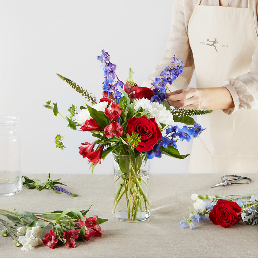 Star Spangled - A Florist Original –  Village Bloom Florist, Folsom LA
