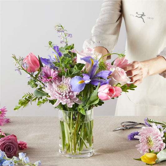 Pastel Tradition - A Florist Original –  Village Bloom Florist, Folsom LA