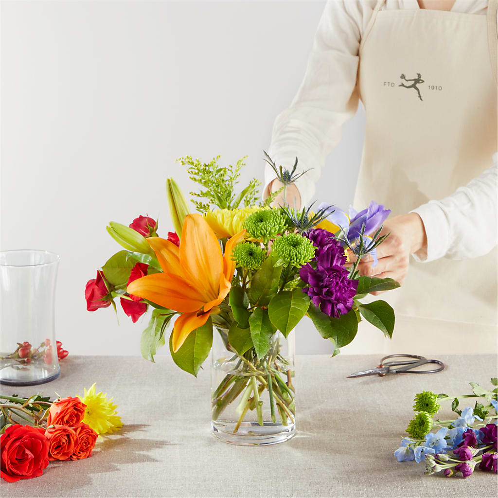 Summer Spectra - A Florist Original –  Village Bloom Florist, Folsom LA