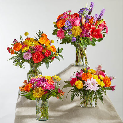 Feast of Color – A Florist Original –  Village Bloom Florist, Folsom LA