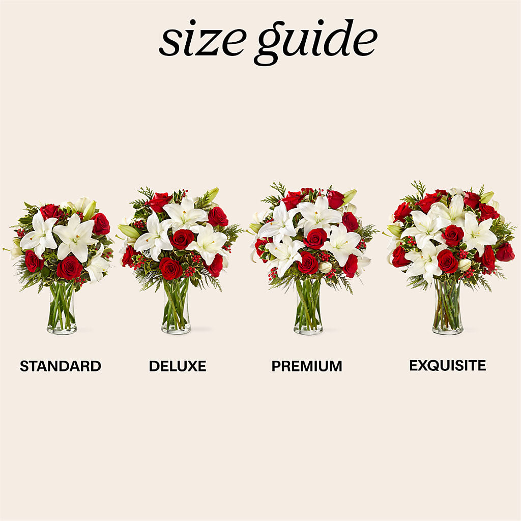 Sparkling Snowflakes Bouquet –  Village Bloom Florist, Folsom LA