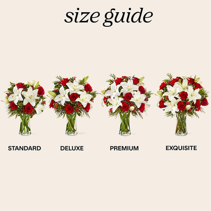 Sparkling Snowflakes Bouquet –  Village Bloom Florist, Folsom LA