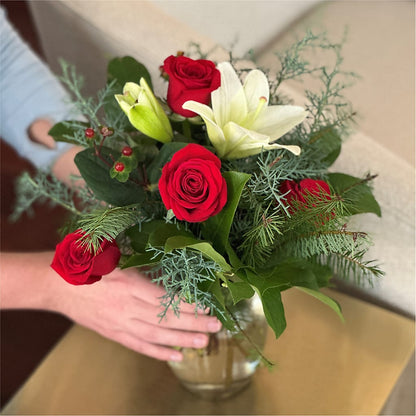 Glittering Lights Bouquet –  Village Bloom Florist, Folsom LA